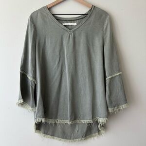 NWT! Standard Grace V-neck Top